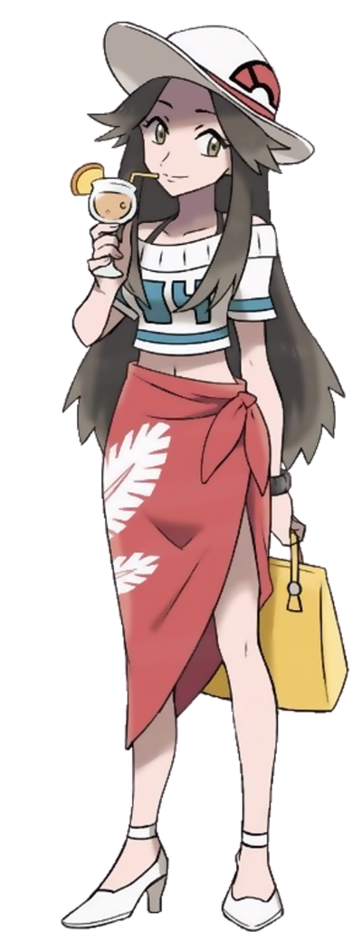 Pokemon trainer leaf sun and moon better quality by 64smashmaster3ds daukllm